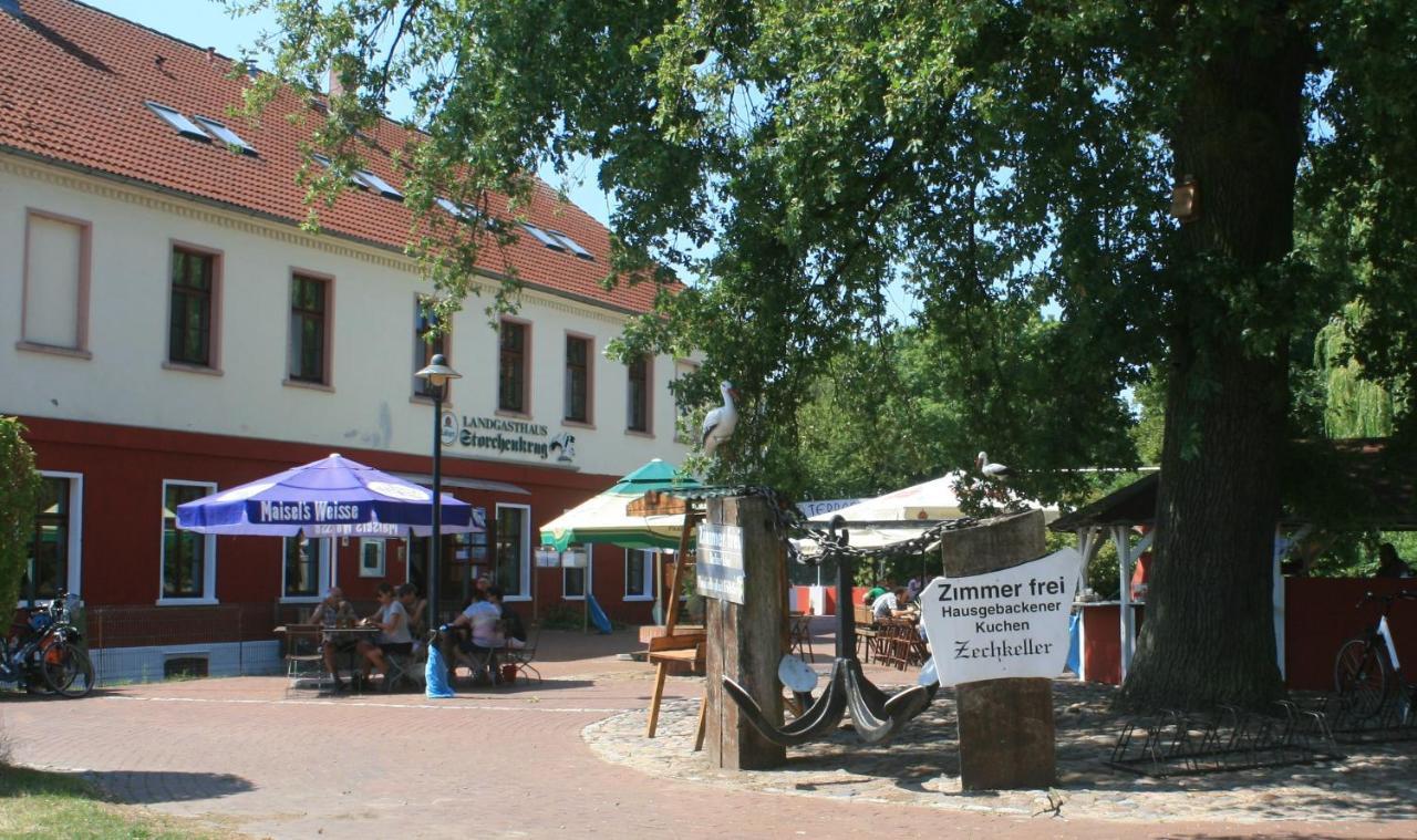 Landhotel Storchenkrug Rühstädt Esterno foto
