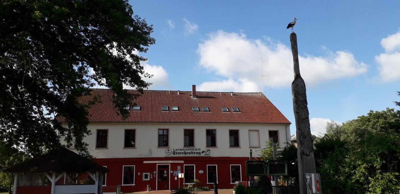 Landhotel Storchenkrug Rühstädt Esterno foto