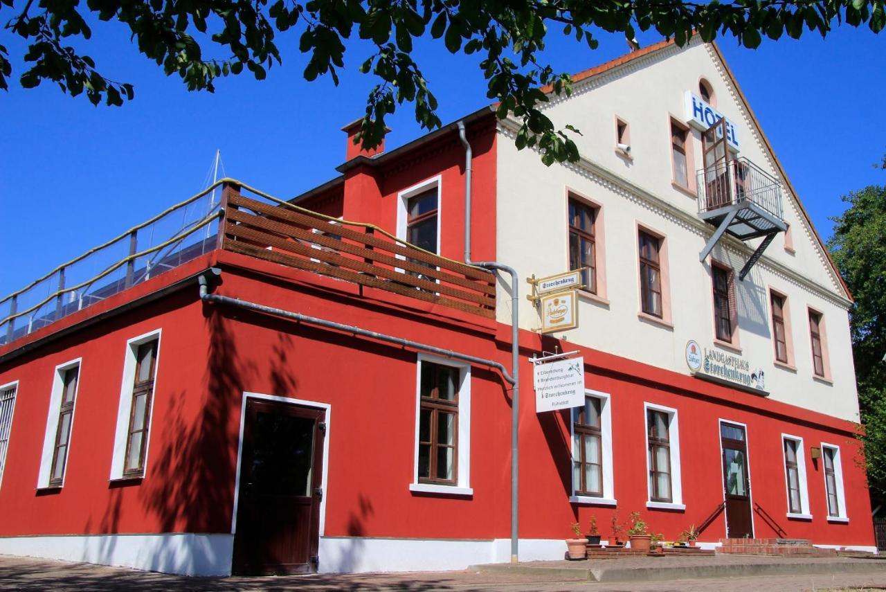 Landhotel Storchenkrug Rühstädt Esterno foto